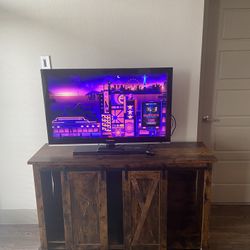 Samsung Tv And Tv Stand 