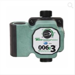 Brand New!! Taco 006e3 ECM High-Efficiency Hot Water Circulation Pump (Fittings not included)