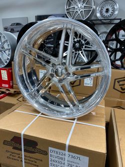 Billet specialties blvd83 24” 5x127 jeep srt fitment payment plan options