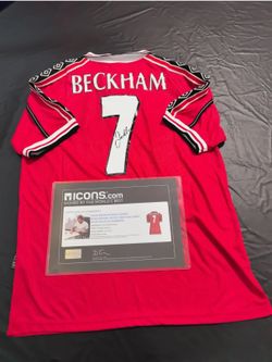 Signed David Beckham