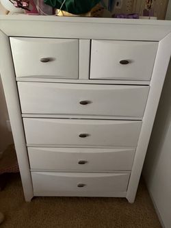 White dresser