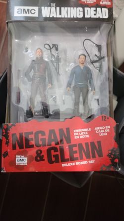 Walking Dead negan& Glenn Deluxe Boxed Set 