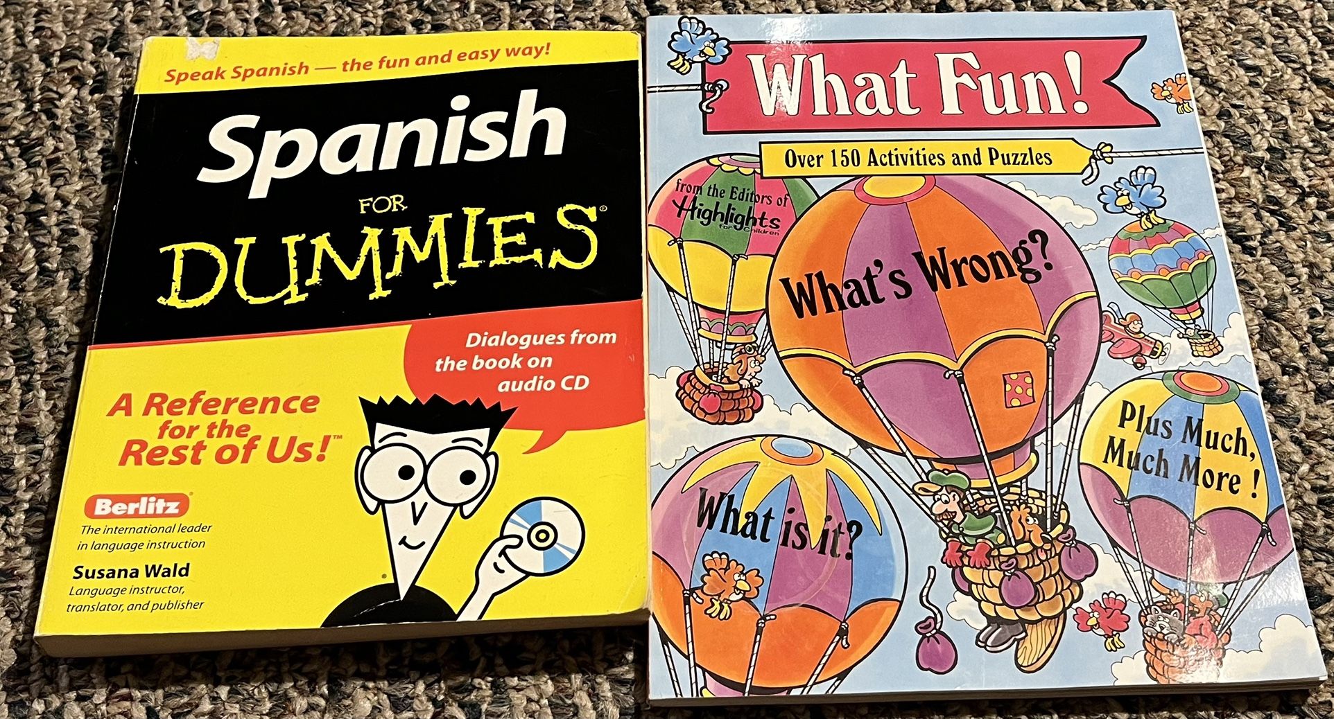 Spanish and What Fun books