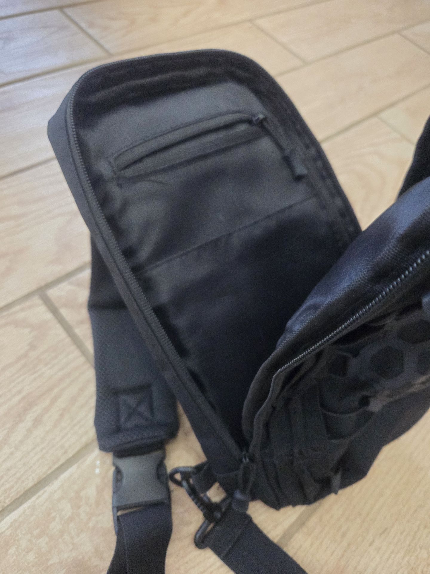 Black Tackle sling bag