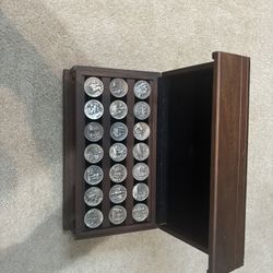 LONGINES SYMPHONETTE GREAT AMERICAN TRIUMPHS STERLING SILVER