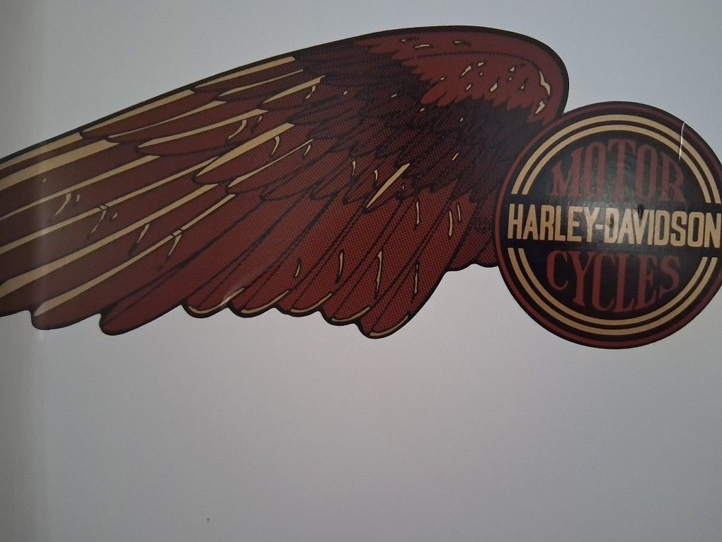 Vintage Harley Davison Tank Decals