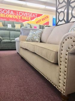 🇺🇸Furniture Sale🇺🇸 Brand New Sofa Loveseat Livingroom Set! $50 Down Takes It Home Today!