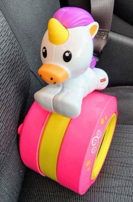 Crawl Along Musical Unicorn with Mirror [ Fisher Price ]