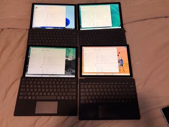 Microsoft Surface 7+ Pro Tablets w/Keyboards