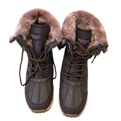 Winter Snow Boots Women Size 7 New No Box 💖💖💖