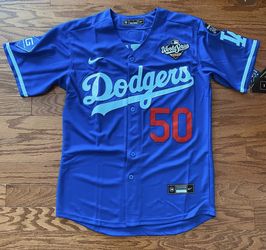Betts Blue Dodgers Men Jersey