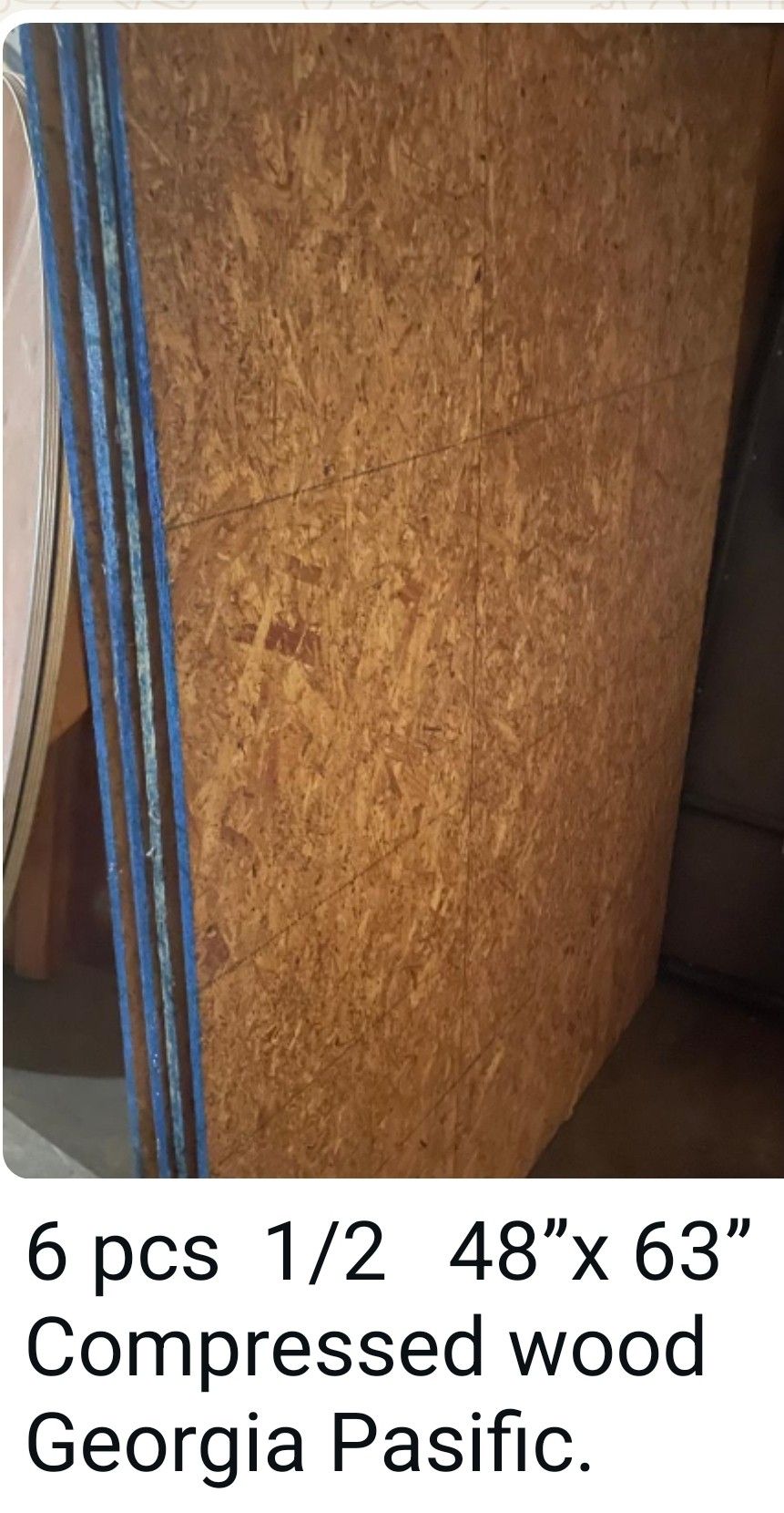 Compressed Wood Panels