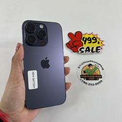 IPHONE  14 PRO UNLOCKED  128GB PURPLE NEW BATTERY