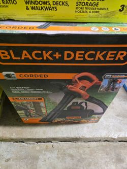 Black n decker corded 3 in 1 vacpack