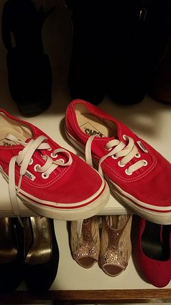 Red Vans