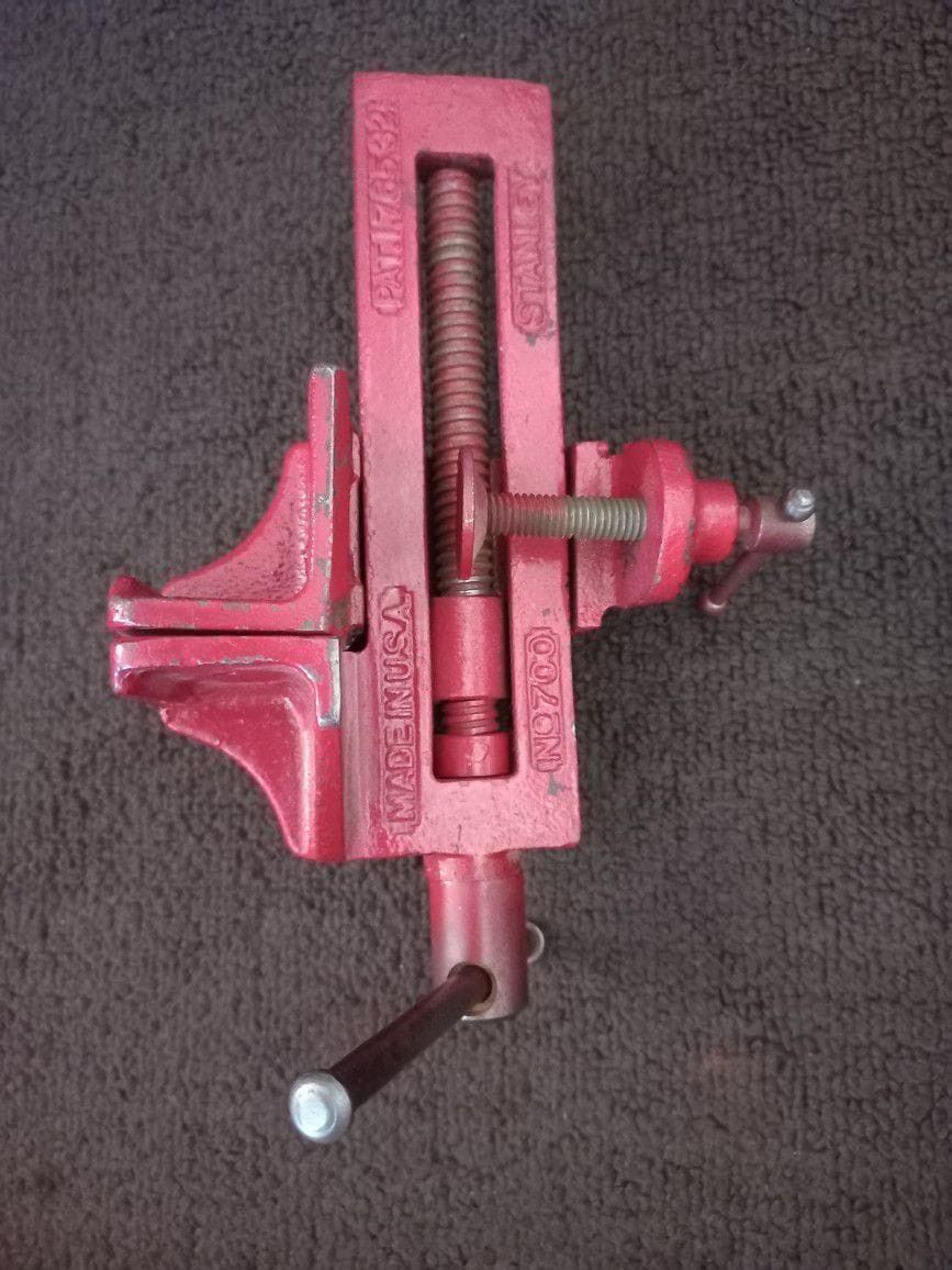 Stanley Clamping Bench Vise USA Tool Vice