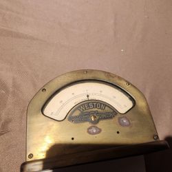 Table Top Weston  Model 264  Milliampers