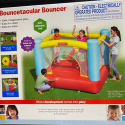 Fisher price bouncetacular bouncer with included blower