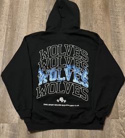 Darc Sport Wolves Bodybuilding Club Hoodie size Medium 464/1000