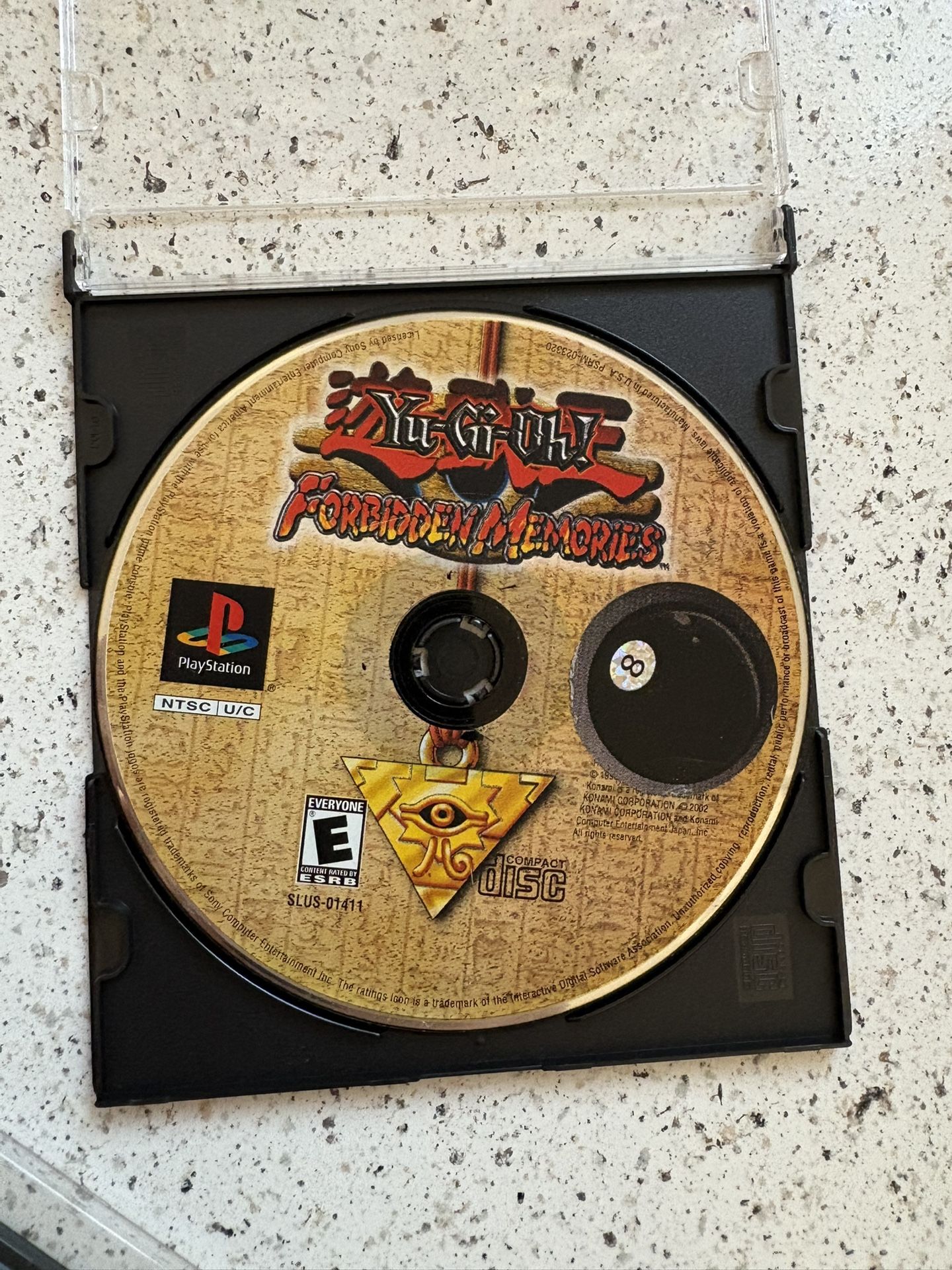 Yu-Gi-Oh Forbidden Memories (Sony PlayStation 1, 2001) TESTED Game Disc Only