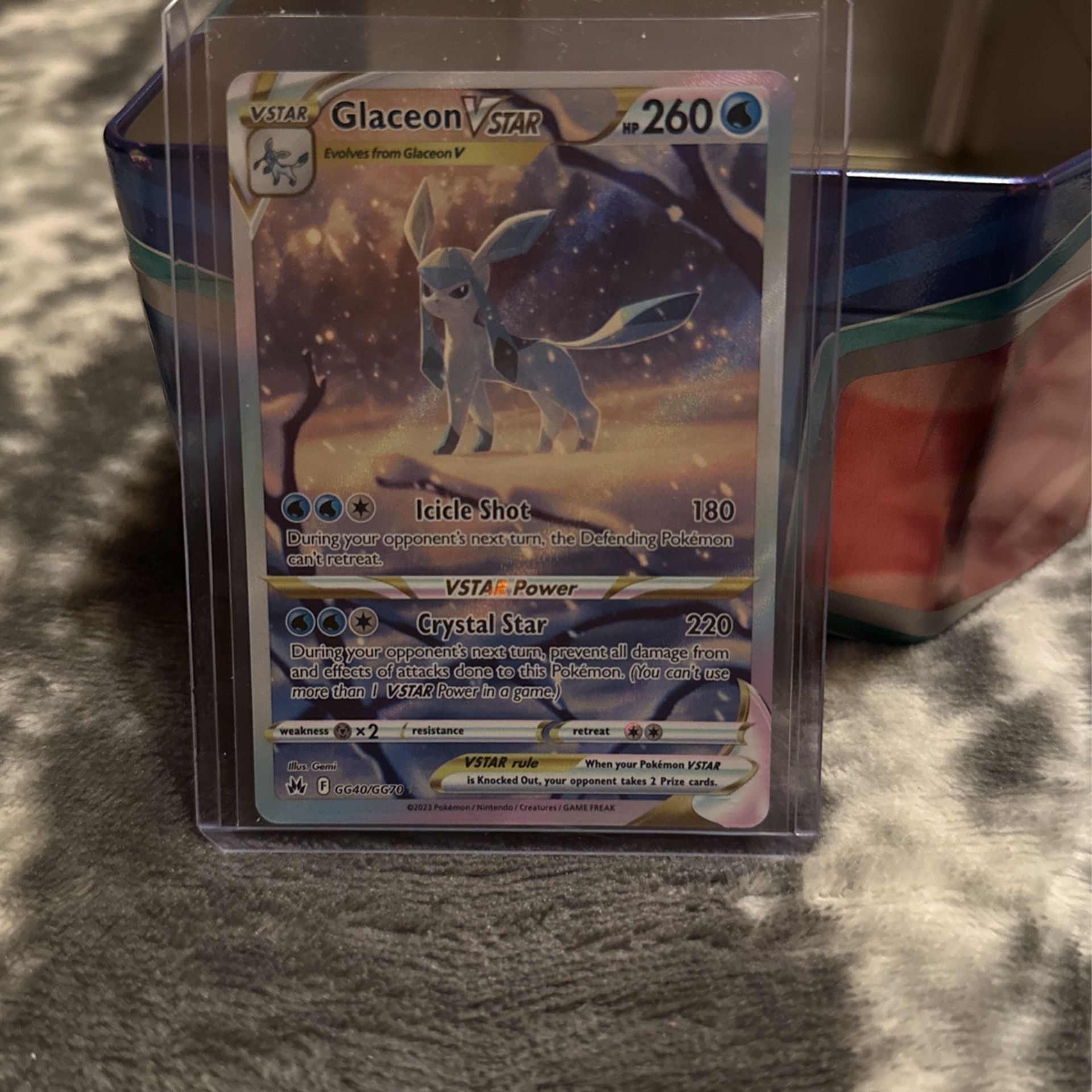 Glaceon V Star GG40