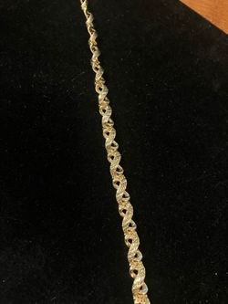 10k gold bracelet #111318-1 MJ