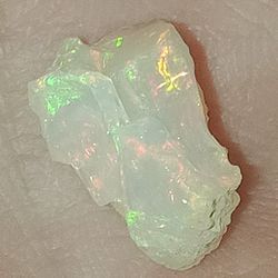 5.5ct Ethiopian Fire Opal Loose Gemstone Rough Raw Specimen 