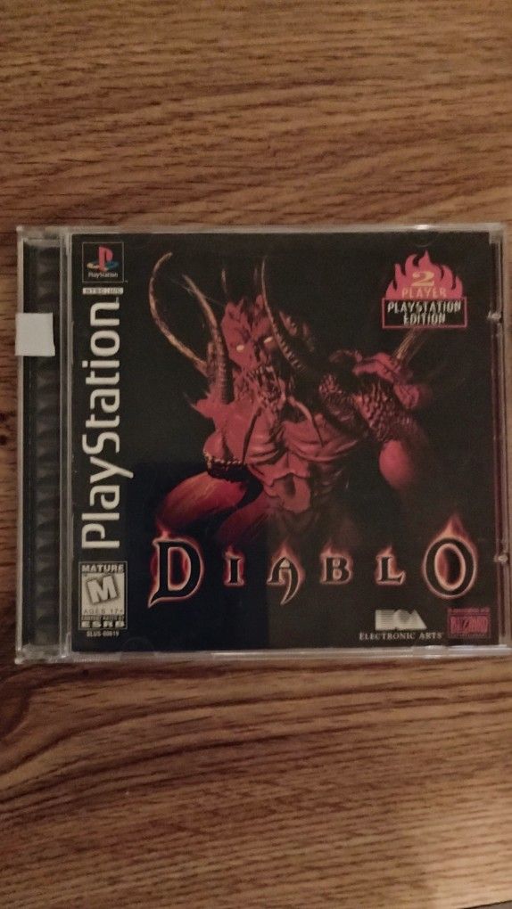 Diablo (Sony PlayStation 1, 1998) Complete PS1