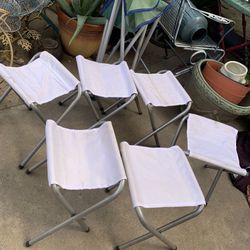 Stools Pile About A Ft Tall 