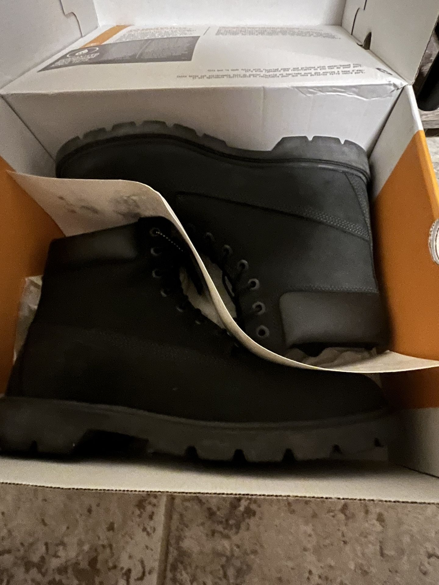 Black Timberland Boots