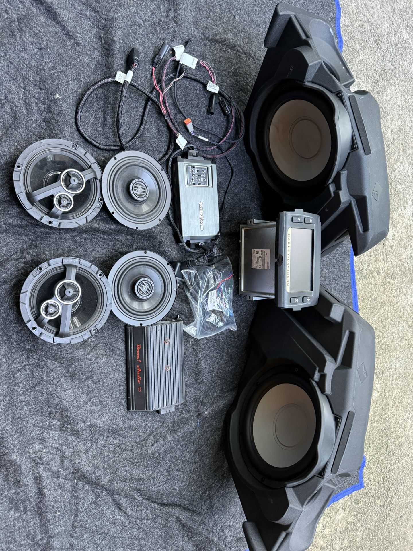2014+ Harley Davidson Rockford Fosgate
