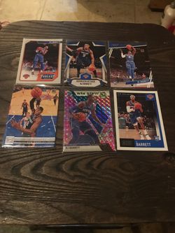 RJ BARRETT 6 CARD LOT