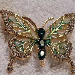 New!! Butterfly Brooch 