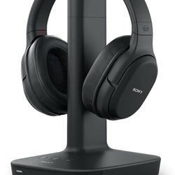 Sony WH-L600) Wireless Headphones with TRANSMITTER CHARGING BASE 
