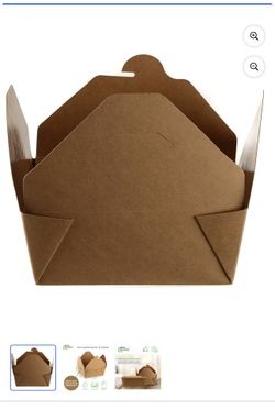 Take out food containers 100 pack