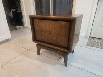 Mid Century Nightstand-Bedside