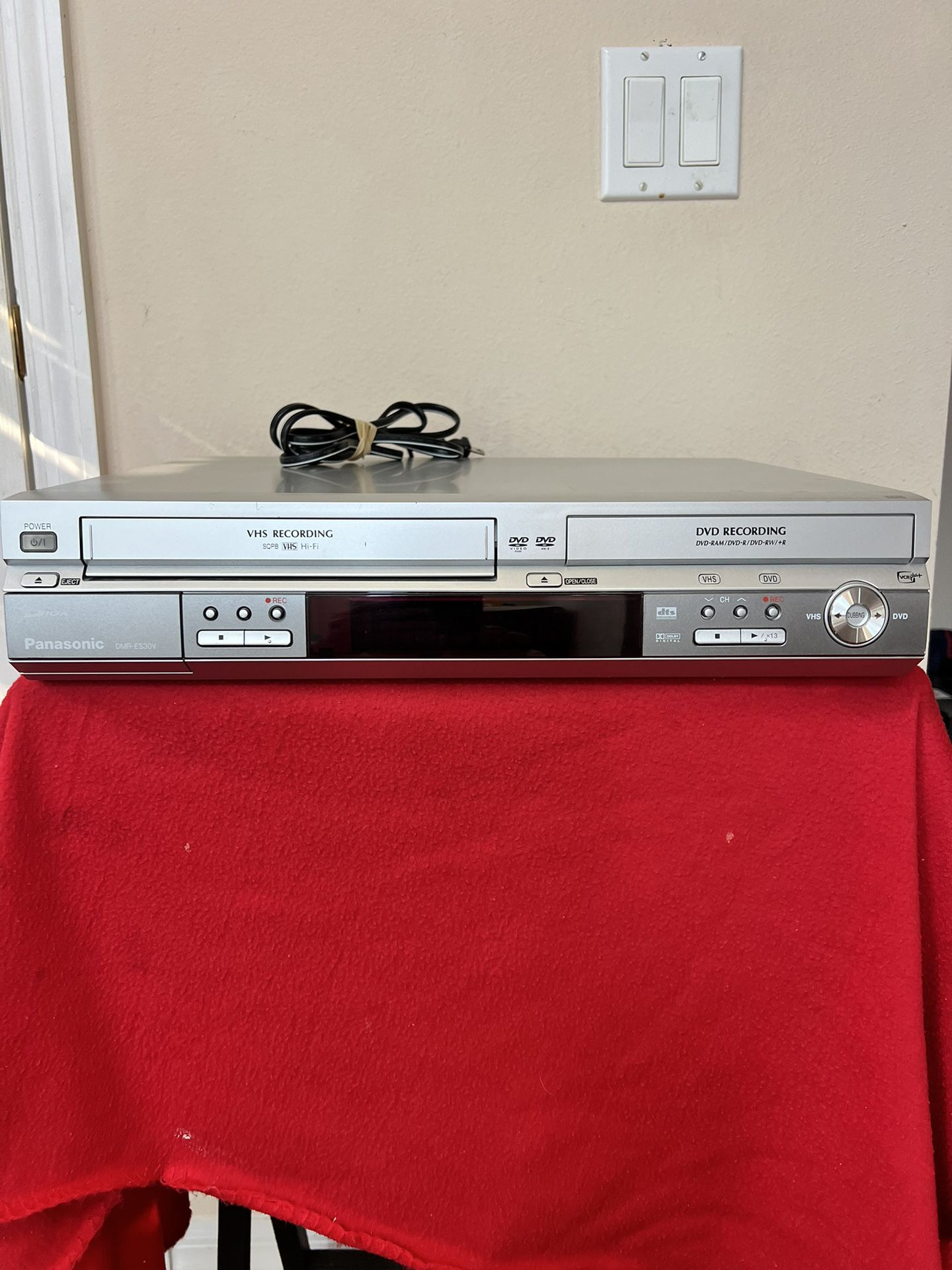 VCR-DVD Recorder Panasonic 
