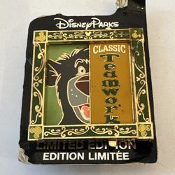 Cast Exclusive Classic Teamwork 2017 Baloo & Mowgli Junglebook LE Disney Pin