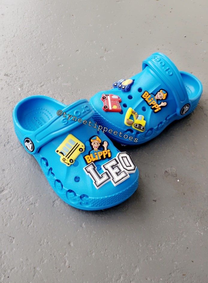 Blippi Blue Custom Crocs