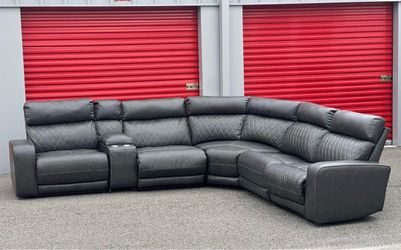 Sectional Couch/Sofa - Electric Recliners - Gray - Delivery Available 🚛