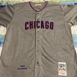 Chicago Cubs 1968 Ernie Banks Size Xl Adult Mens Jersey 