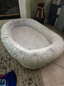 Human dog bed