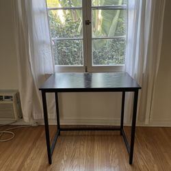 Simple Black Desk