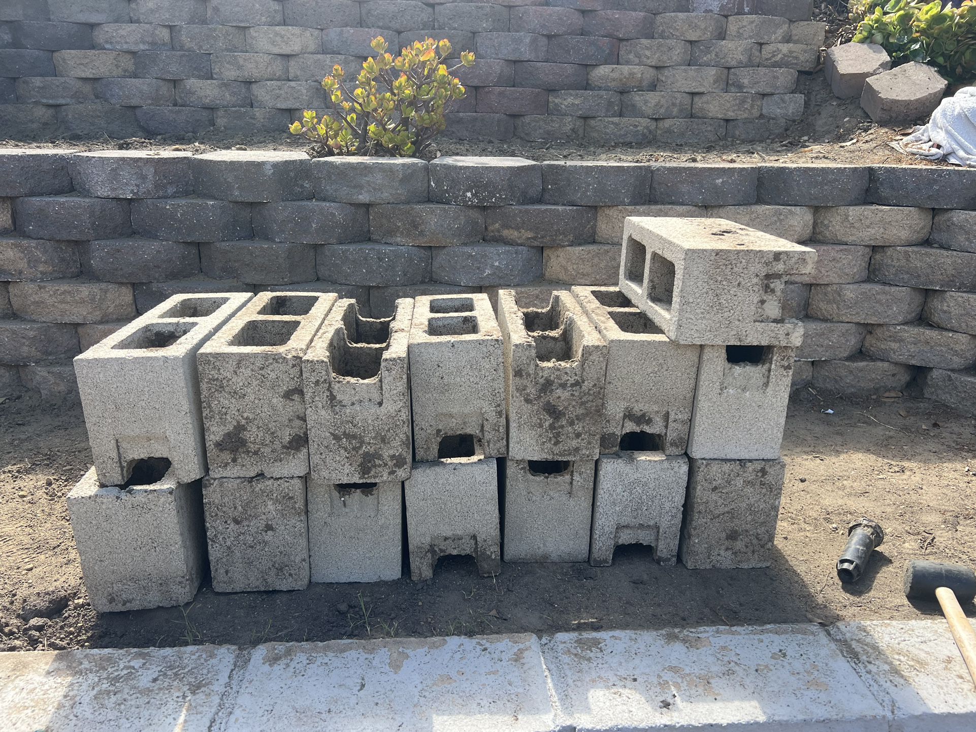 Cement Blocks For Sale $1 Each Used