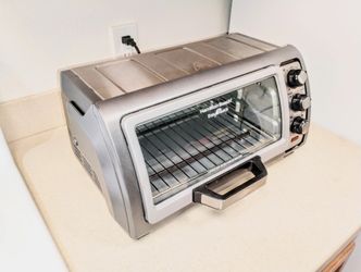 Toaster, Convection, Broiler Oven Hamilton Beach Roll Top. Works Great. Clean! Hardly used. $100 New