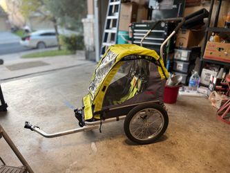 Velotech Double Child Bike Trailer / Stroller Combo - $50