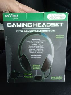 Vibe gaming headset for Sale in Pasadena TX OfferUp
