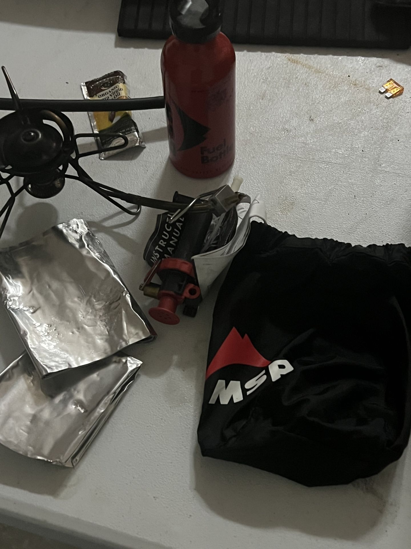 MRS backpacking camp stove