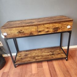 Console Table With 2 Drawers