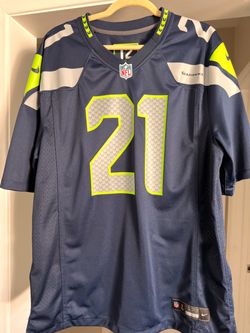 Seattle Seahawks Nike Game Jersey Witherspoon #21 Men’s Size L  Authentic - NWOT